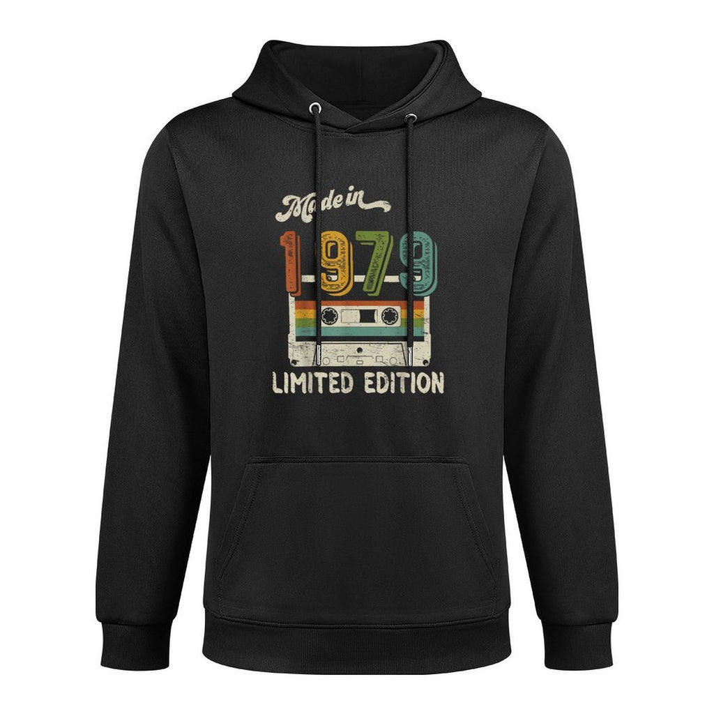 1979 Birthday Made In 1979 Limited Edition Vintage 46th Birthday Breathable Fabric Hoodie