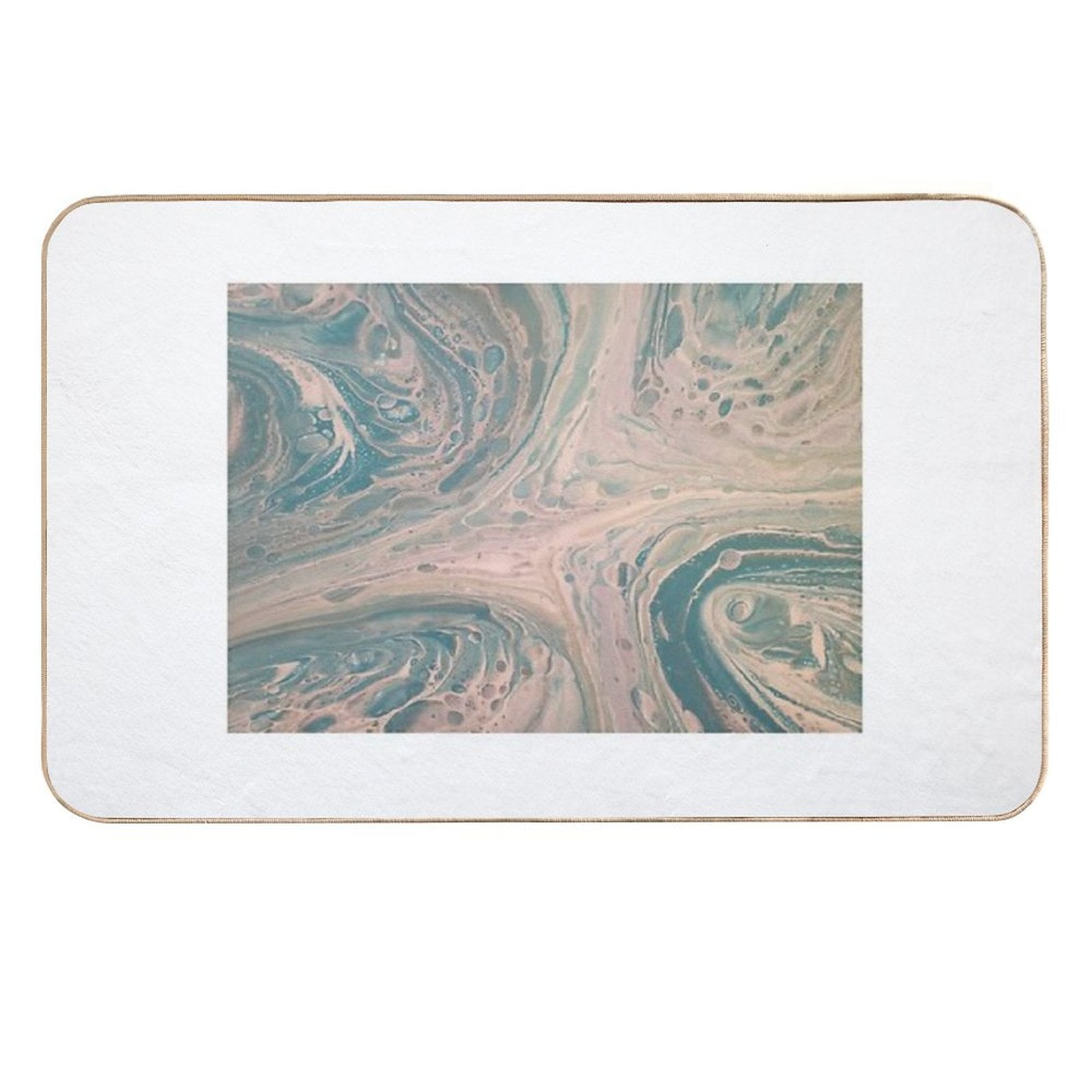 Arctic Chill  Stain-Proof Bath Mat