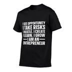 Cool Entrepreneur Art For Men Women Young New Business Owner  Summer-ready Fabric T-Shirt