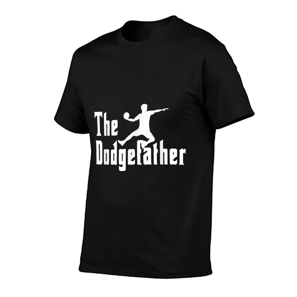 The Dodgefather  Ball Sports  Dodgeball Player  Oversized Silhouette T-Shirt