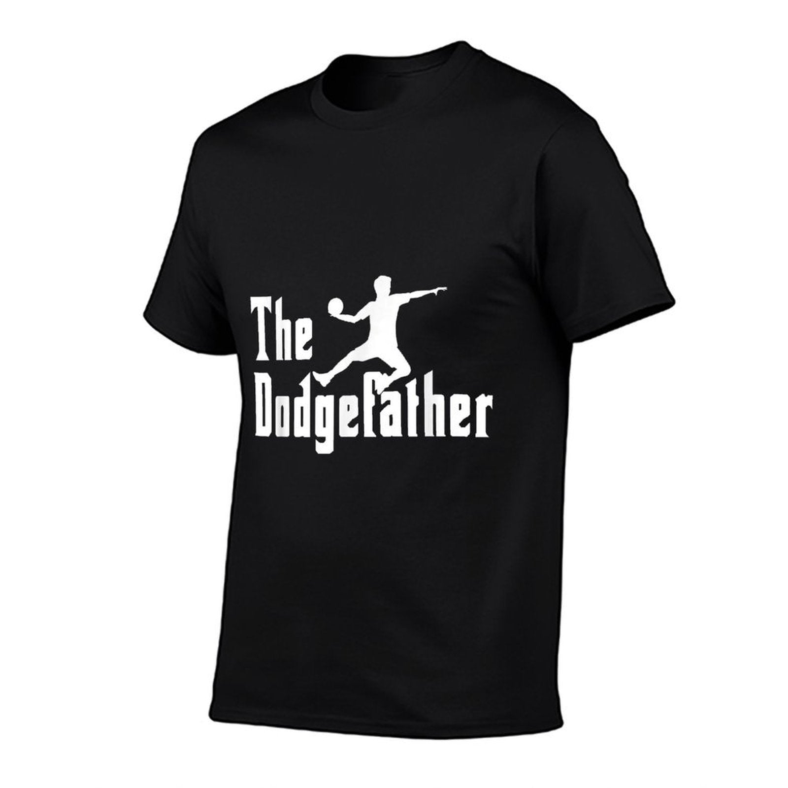 The Dodgefather  Ball Sports  Dodgeball Player  Oversized Silhouette T-Shirt