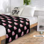 Cute Blobfish Shrink-resistant Throw Blanket