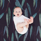 Eucalyptus Leaves Shrink-resistant Throw Blanket