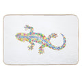 Barcelona City Lizard  Slip-Resistant Bath Mat