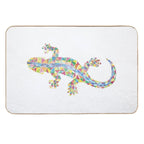 Barcelona City Lizard  Slip-Resistant Bath Mat