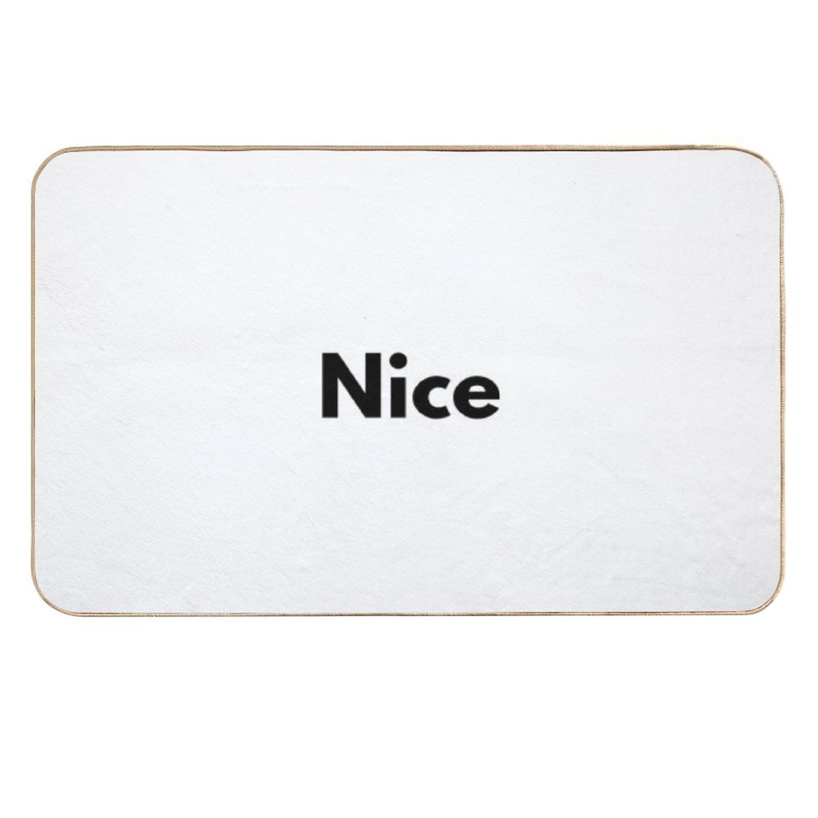 Nice.  Stain-Proof Bath Mat
