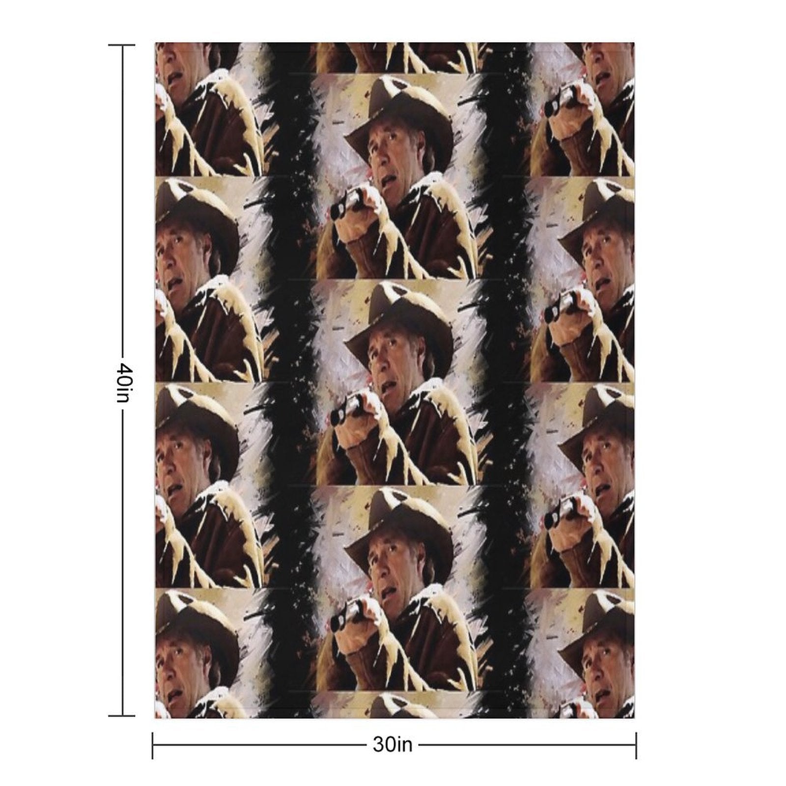 Sheriff Walt Longmire Quick-dry Throw Blanket