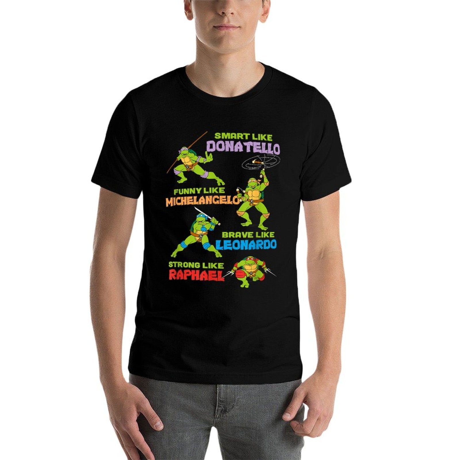 Mademark Xnage Mutant Ninja Turtles - I Am Smart, Funny, Brave, And Strong  Classic T-Shirt