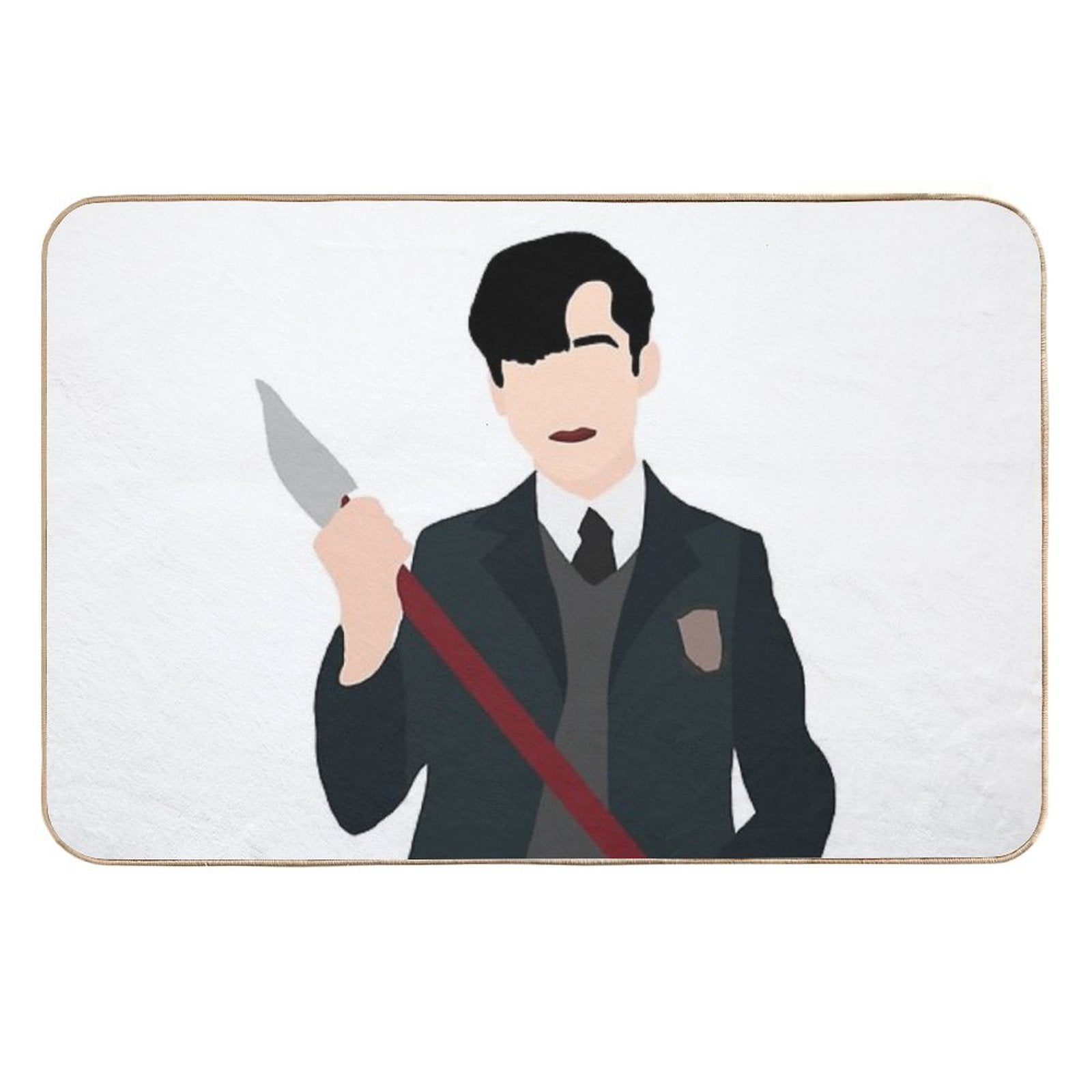The Umbrella Academy - Five  Repositionable Bath Mat