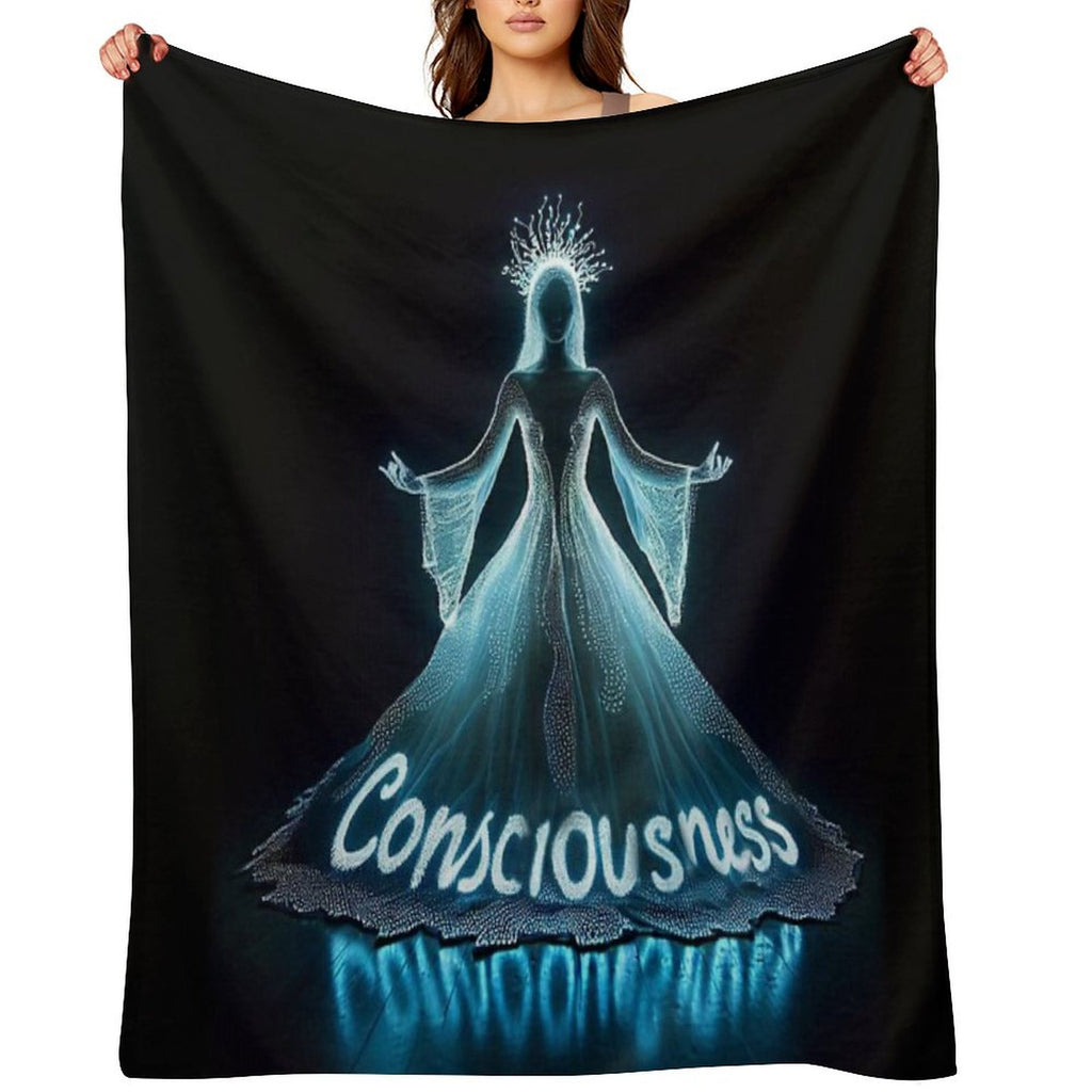 Full Consciousness Eco-conscious Throw Blanket