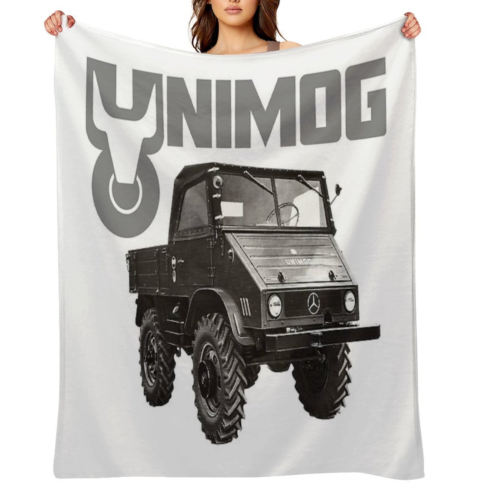 UNIMOG Oldschool Durable Throw Blanket