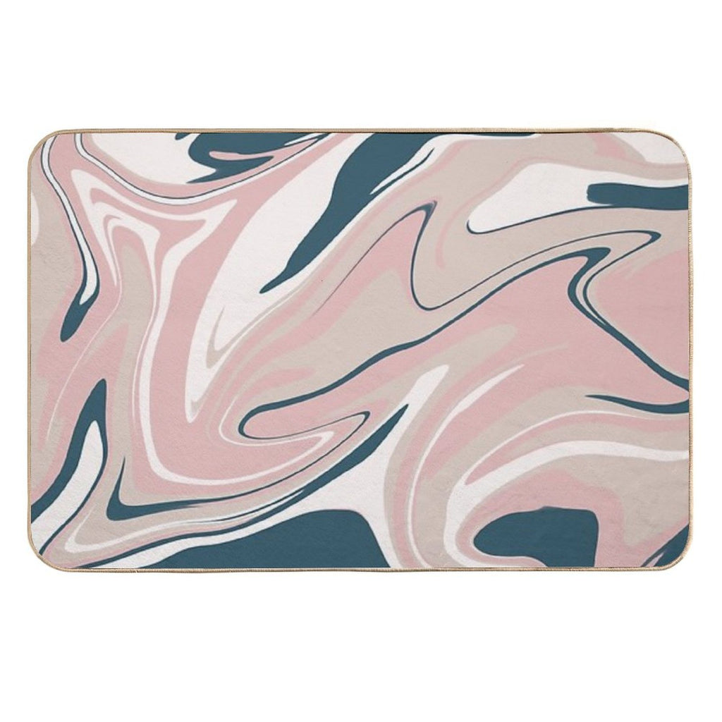 Liquid Marble  Long-Lasting Bath Mat