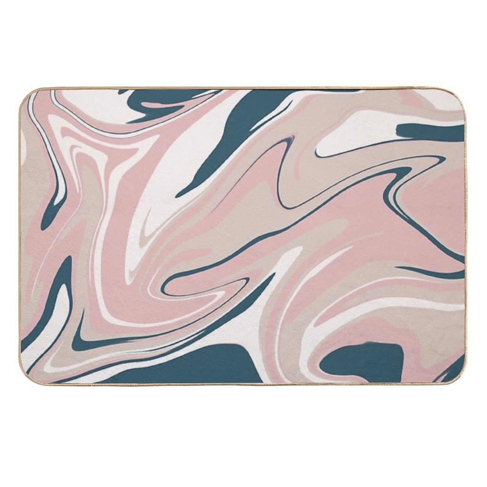 Liquid Marble  Long-Lasting Bath Mat