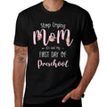 Stop Crying Mom Its Just My First Day Of Preschool  Rolled Sleeves T-Shirt