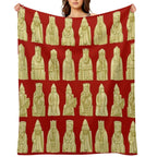 Lewis Chessmen Durable Throw Blanket