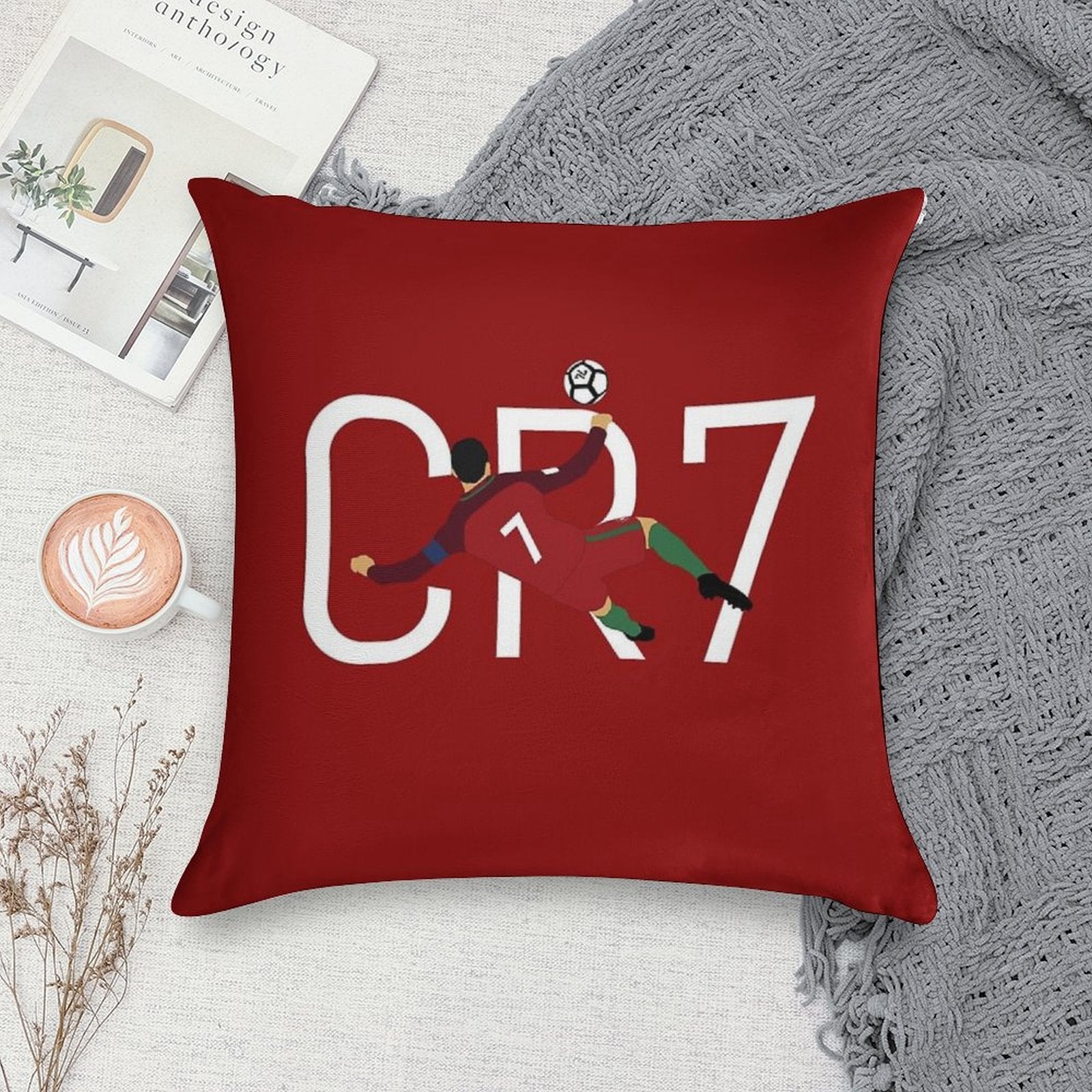 Ronaldo Soft Home Decor Throw Pillow