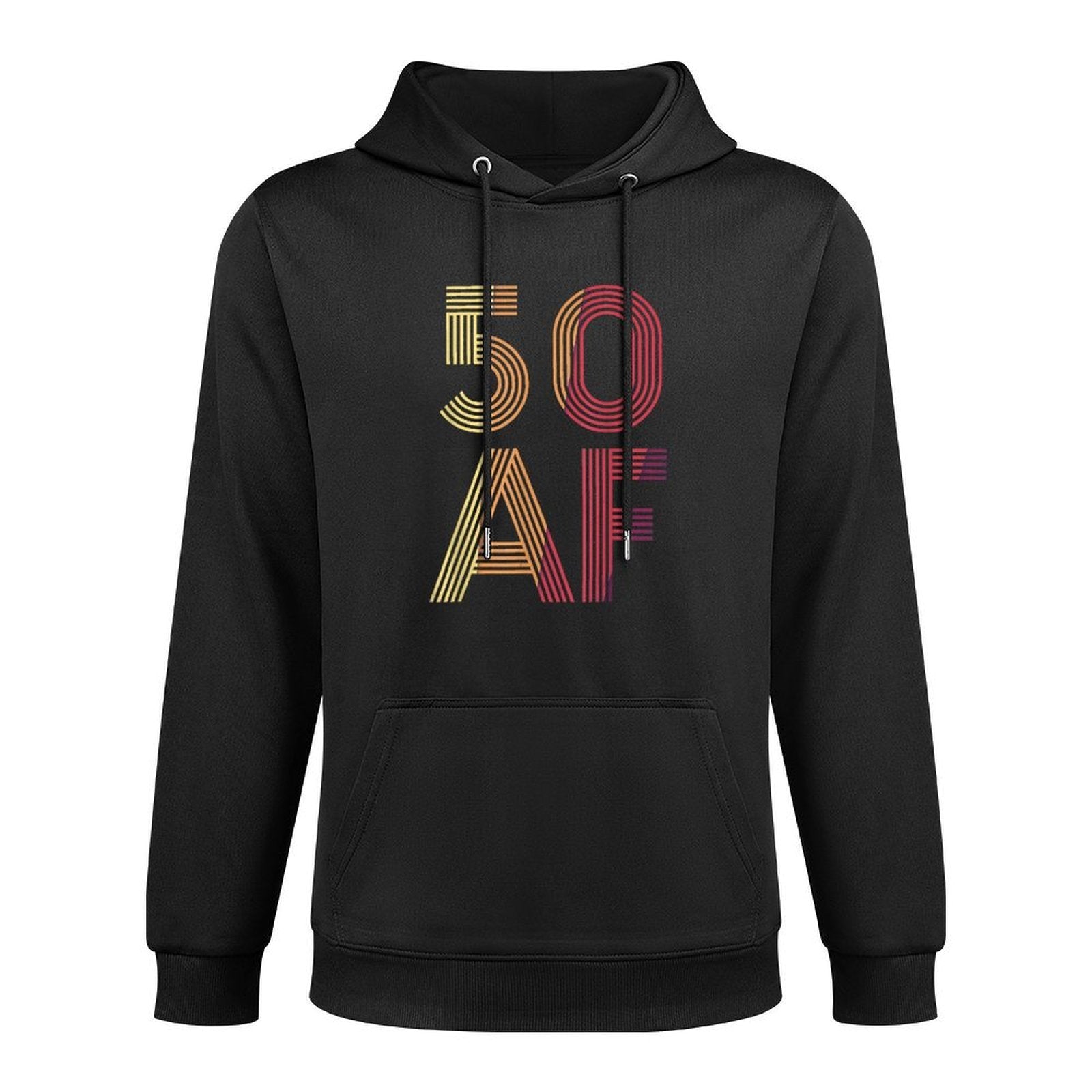 Vintage 50th Birthday - 50 AF Machine Washable Hoodie