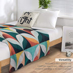 The Geometric Pattern Collection #2 Easy Care Throw Blanket