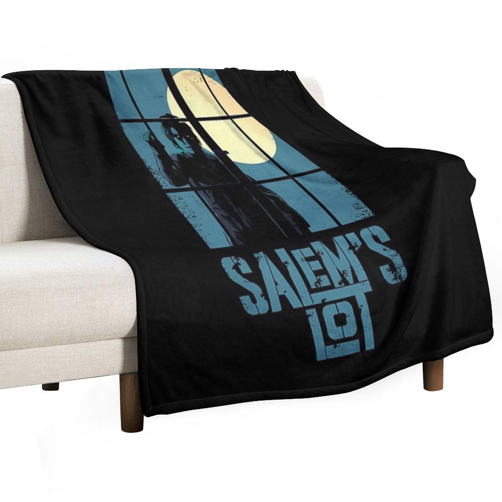 Salems Lot - Stephen King Sustainable Throw Blanket