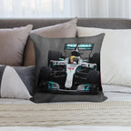 Lewis Hamilton 44 - Digital Art Soft Multiple Sizes Throw Pillow