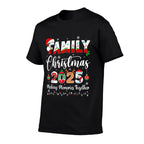 Family Christmas 2025 Making Memories Together Matching  Easy-care T-Shirt