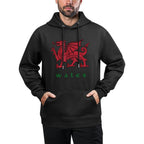 Wales Welsh Dragon T-shirt Unisex Design Hoodie