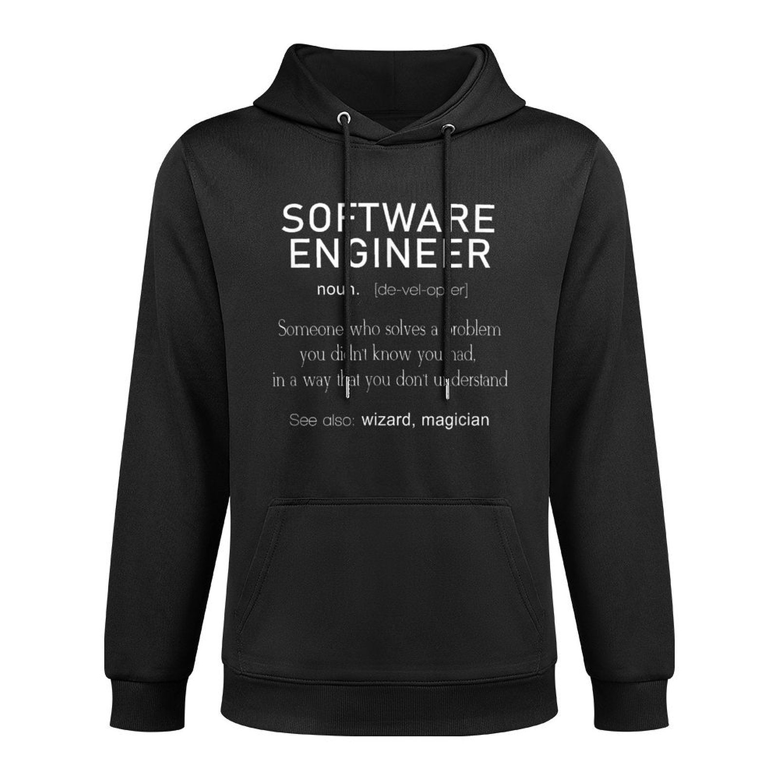 Software Engineer Definition Coder Definition T All-Day Comfort Hoodie