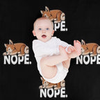 Shiba Inu Velvety-soft Throw Blanket