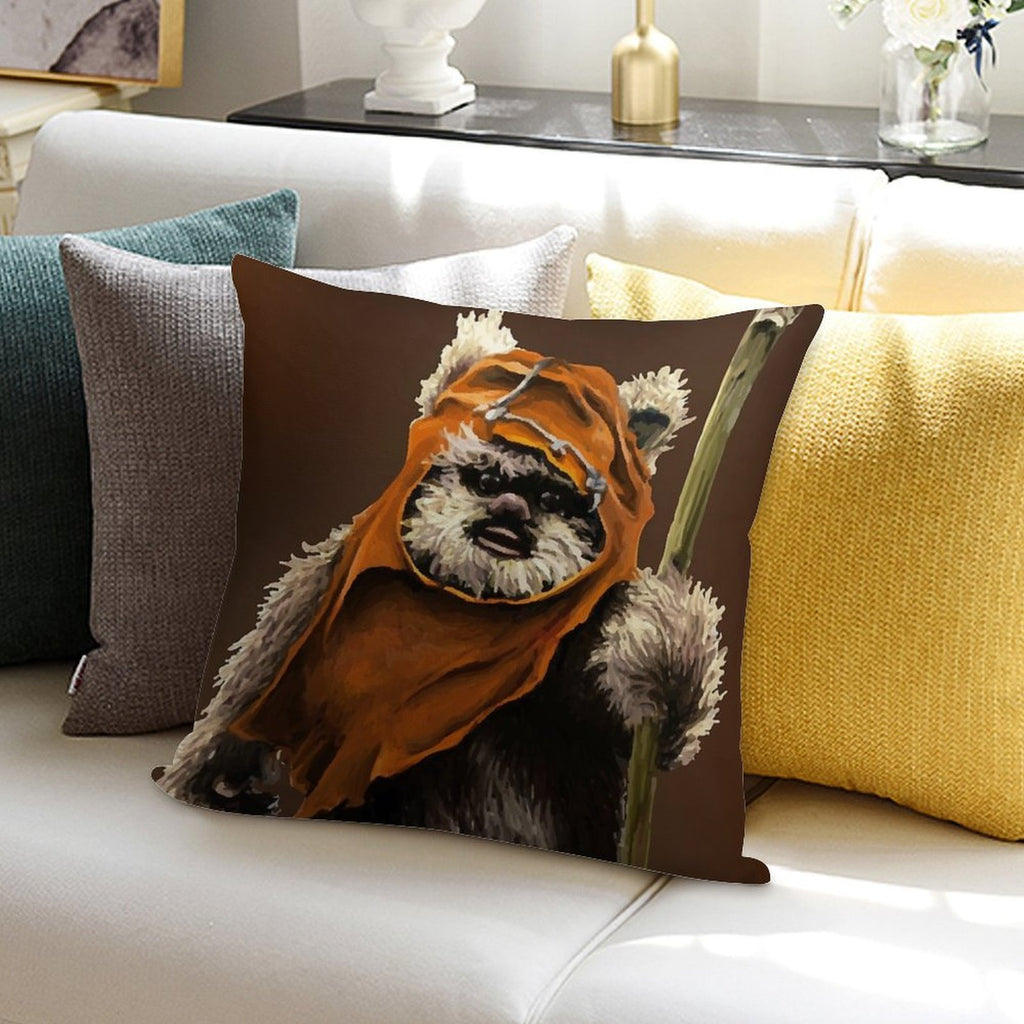 Ewok #2 Soft Style Accent Throw Pillow
