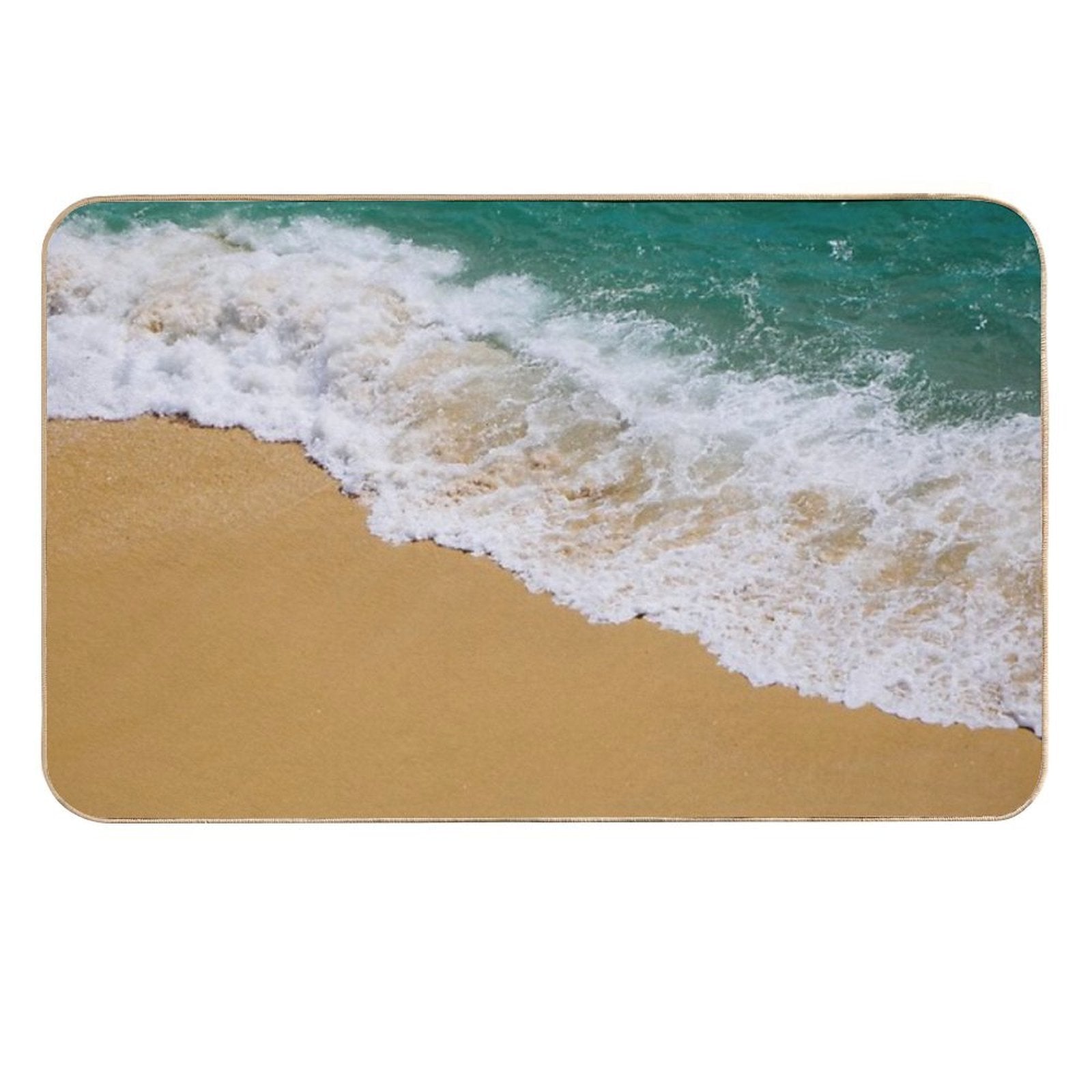 Crashing Waves Bath Mat  Anti-Trip Bath Mat