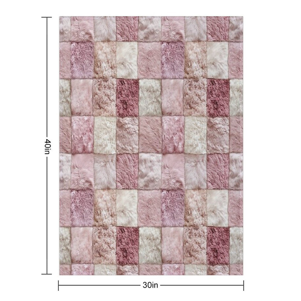 Soft And Plush Textures Wrinkle-free Throw Blanket