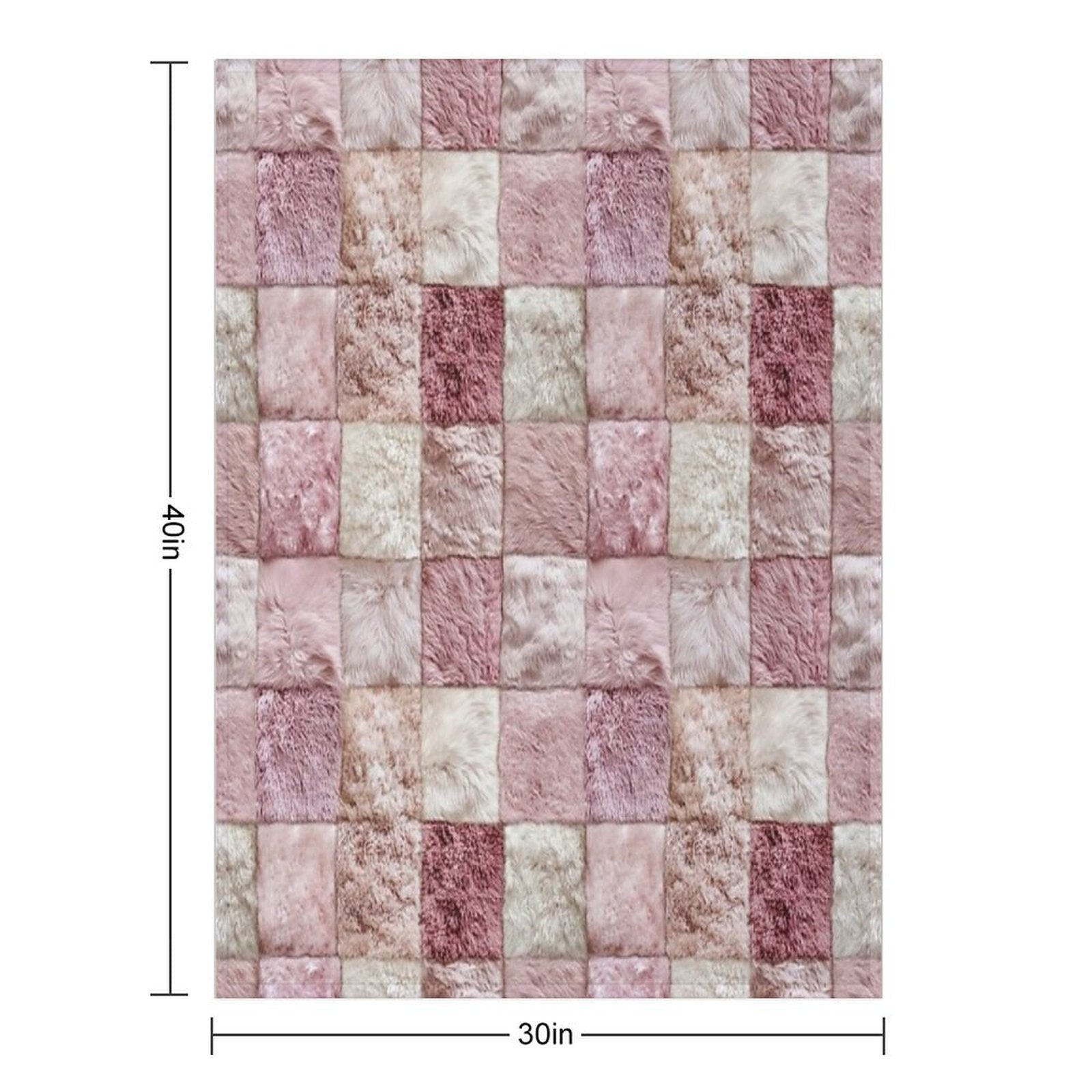 Soft And Plush Textures Wrinkle-free Throw Blanket