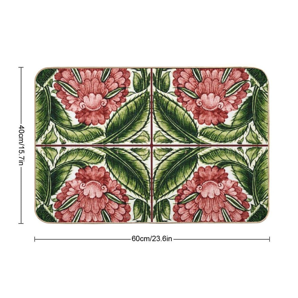 William Morris Company Designs  Fade-Resistant Bath Mat