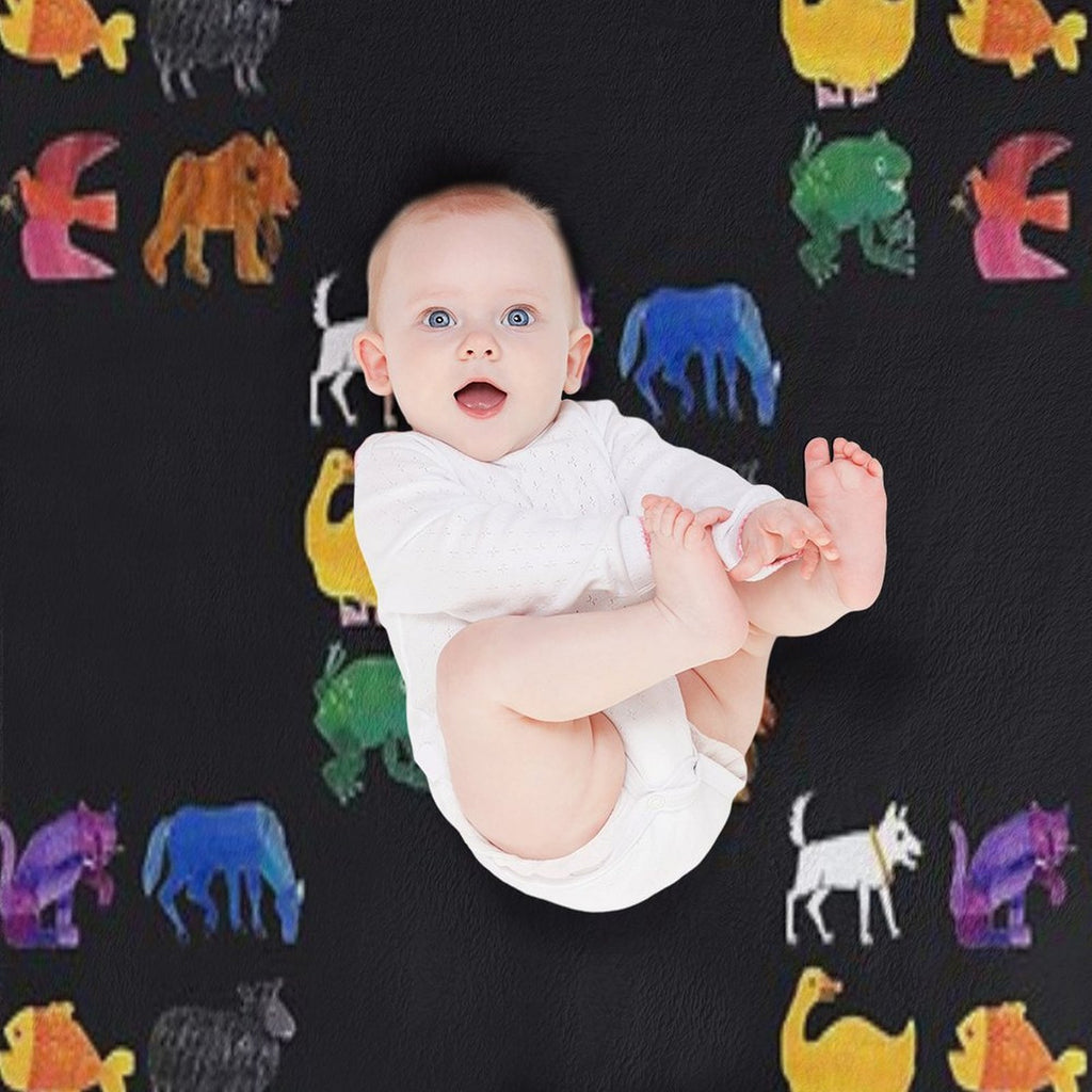 Eric Carle Animals Eco-conscious Throw Blanket