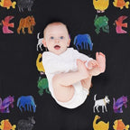 Eric Carle Animals Eco-conscious Throw Blanket