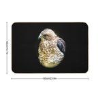Red Shouldered Hawk  Anti-Trip Bath Mat