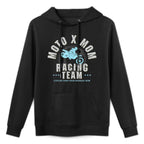 Moto Mom Dirt Bike Racing Birthday Gift Customizable Surface Hoodie