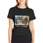 Medieval Classic Art Meme Goth Joke Ironic Funny Graphic  Versatile T-Shirt