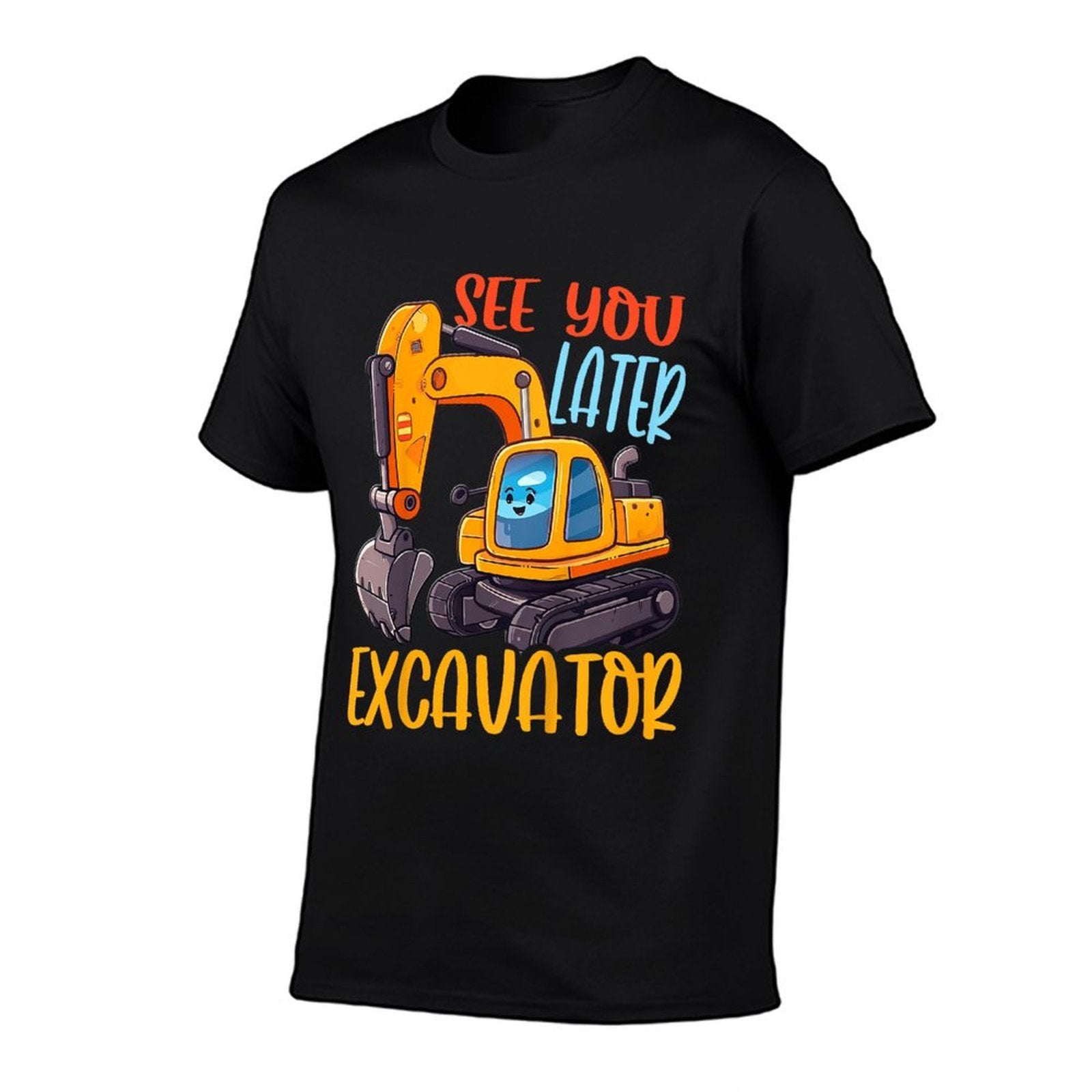 Kids Excavator - See You Later Excavator  Eco-friendly Material T-Shirt