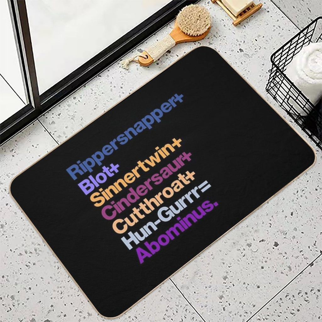 Abominus (Transformers)  Anti-Trip Bath Mat