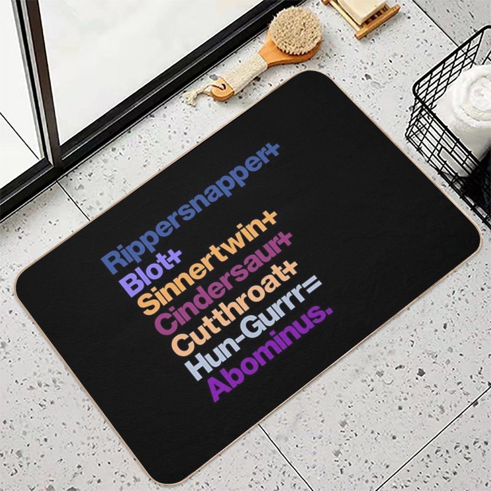 Abominus (Transformers)  Anti-Trip Bath Mat