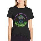 Alien Funny UFO Space Rave Alien Lovers  Breathable T-Shirt
