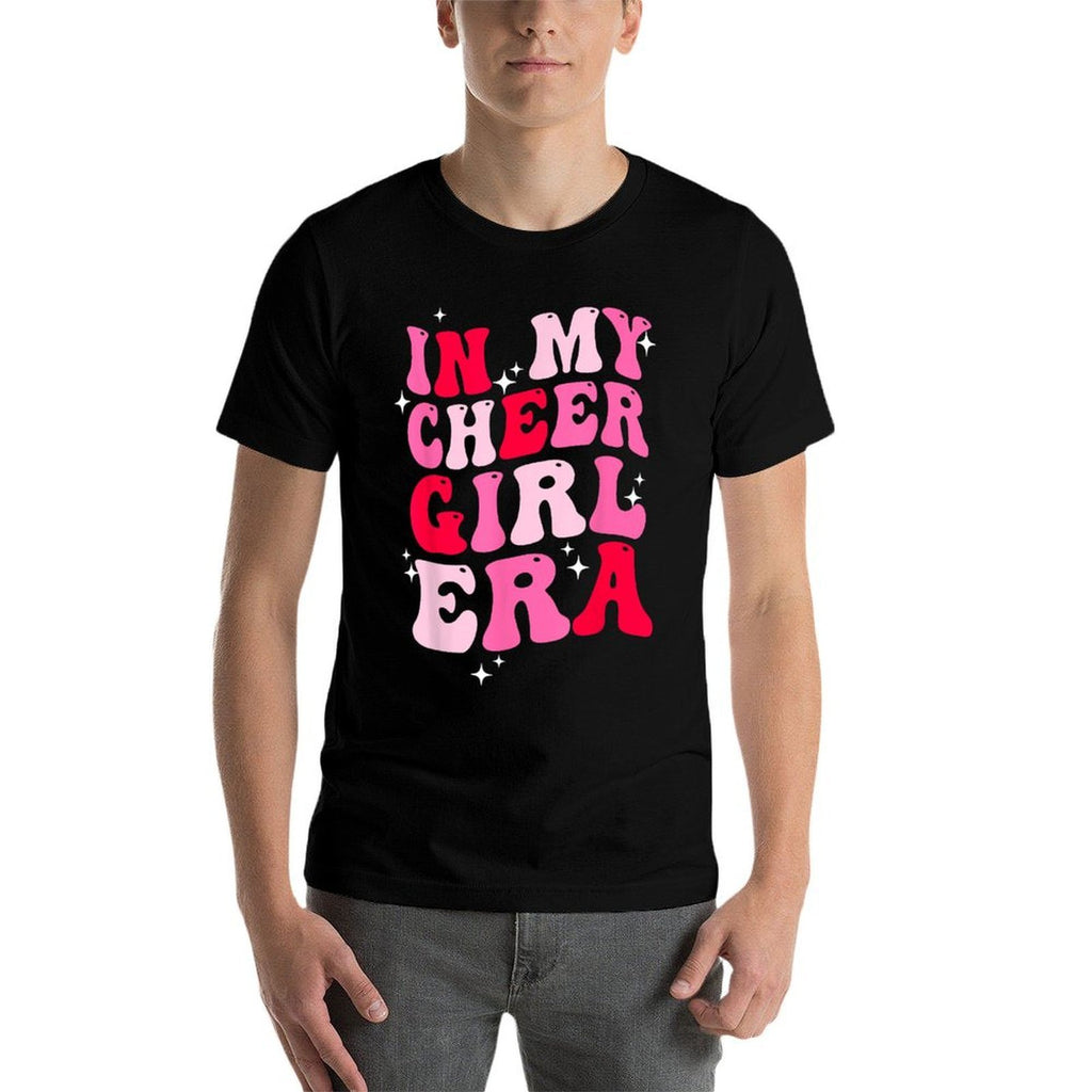 In My Cheer Girl Era Groovy Cheerleader Cheerleading Girl  Classic T-Shirt