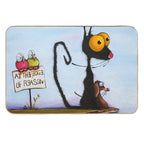 At The Edge of Reason  High-Traffic Bath Mat