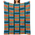 Kurt Vonnegut Books All-season Throw Blanket