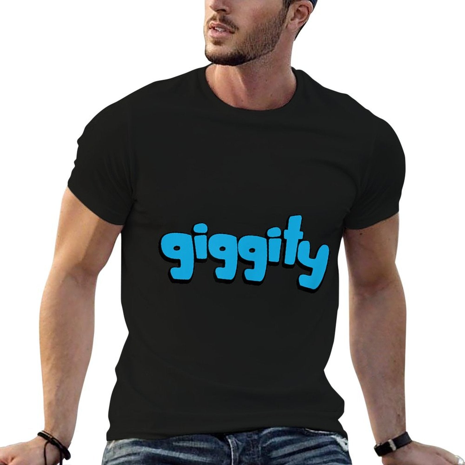 Funny Giggity  Cotton T-Shirt