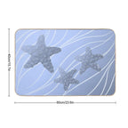 Blue Starfish  Toxin-Free Bath Mat