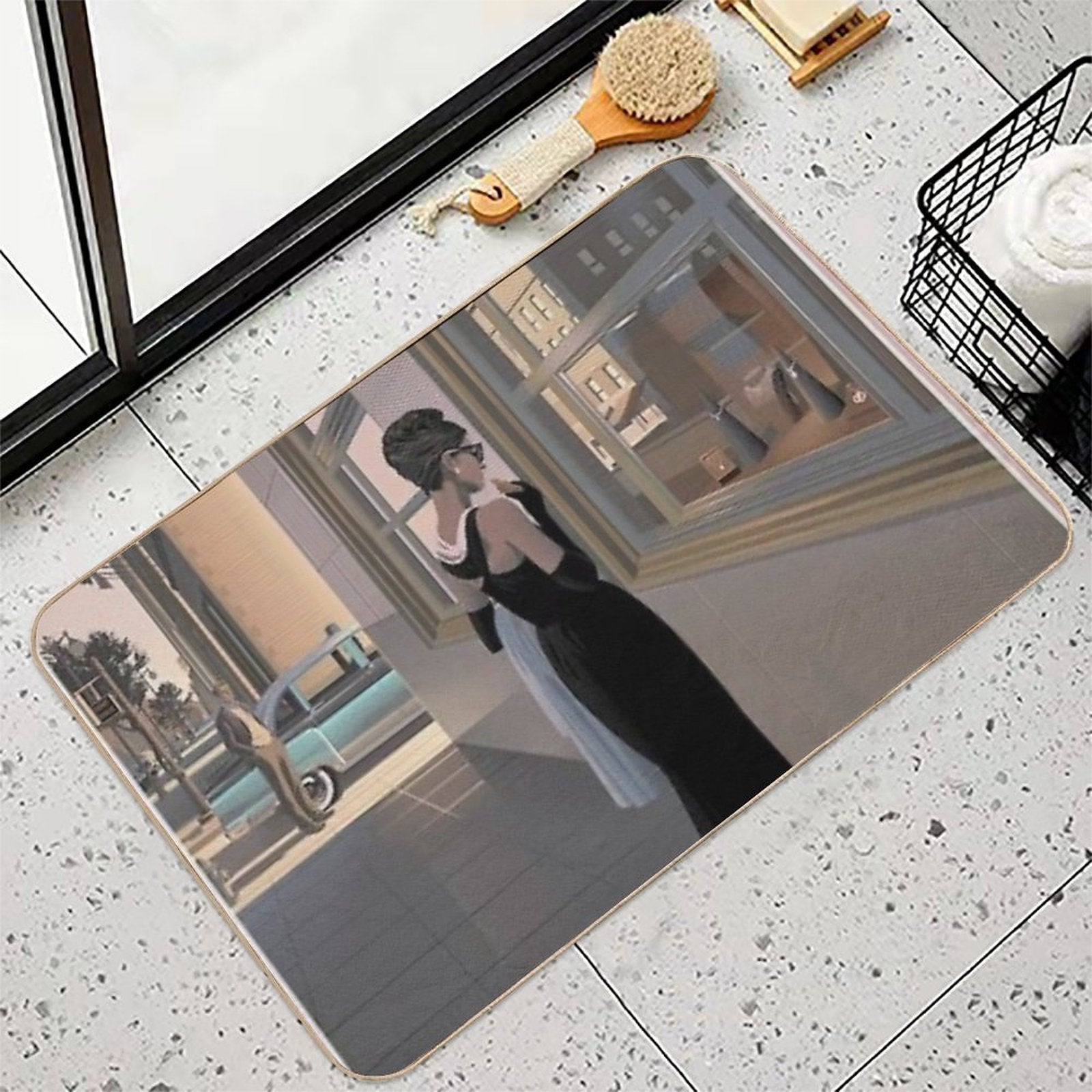 Breakfast  Absorbent Bath Mat