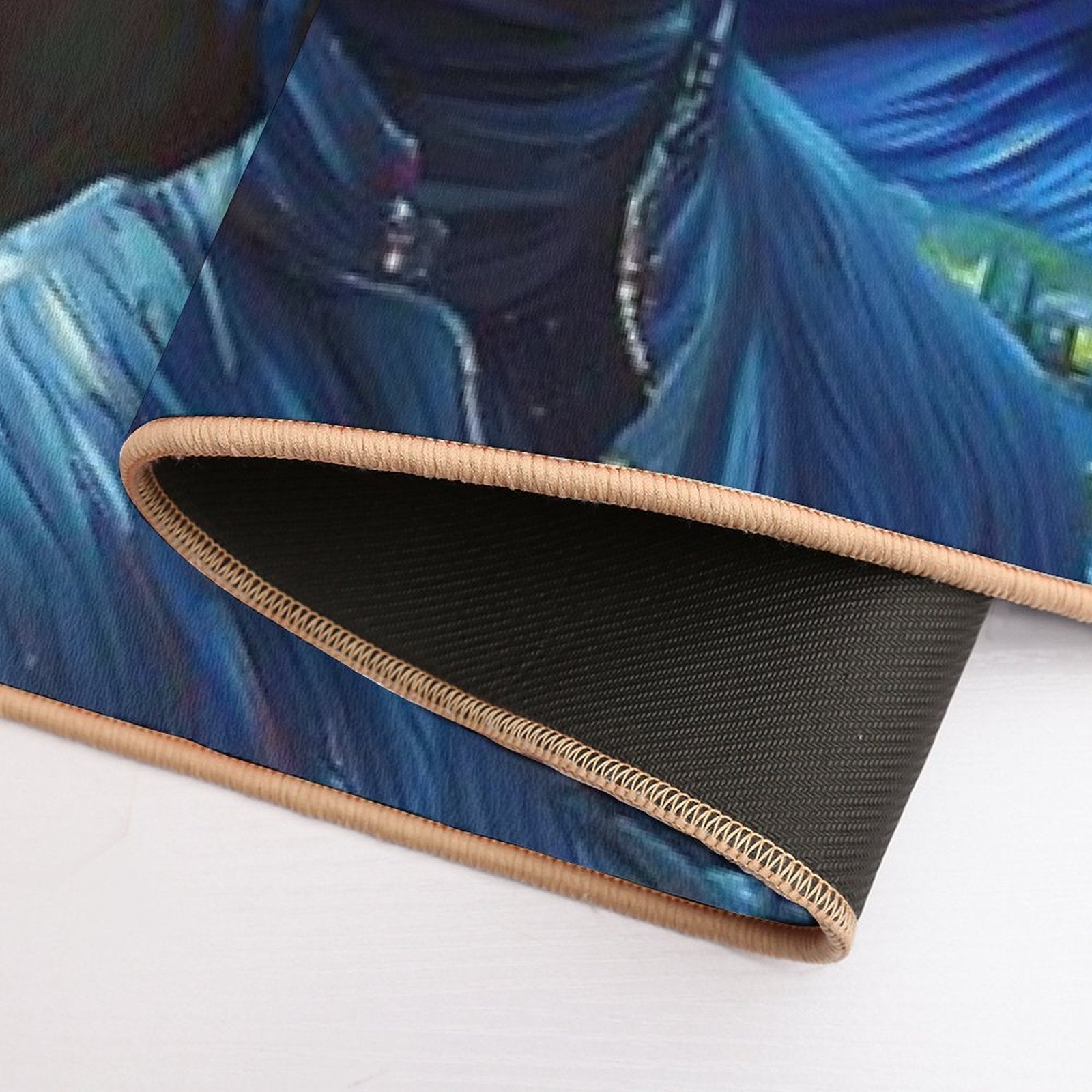 Starry Punk  Easy Maintenance Bath Mat