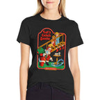 Steven Rhodes Lets Catch Santa Funny Christmas Dark Humor  Affordable Price T-Shirt
